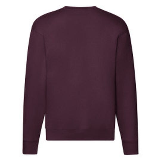 Fruit Of The Loom 62154 FOTL Mens Premium Set In Sweat - Burgundy
