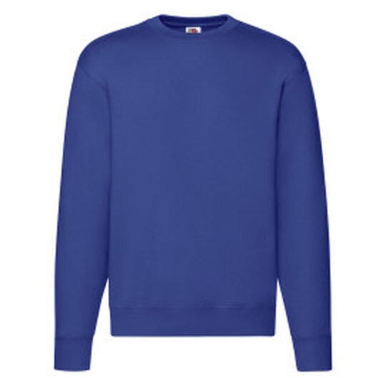 Fruit Of The Loom 62154 FOTL Mens Premium Set In Sweat - Royal