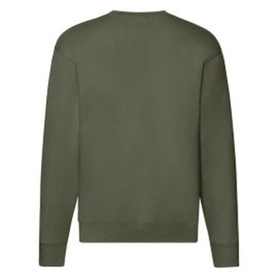 Fruit Of The Loom 62154 FOTL Mens Premium Set In Sweat - Classic Olive
