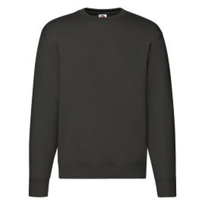Fruit Of The Loom 62154 FOTL Mens Premium Set In Sweat - Charcoal
