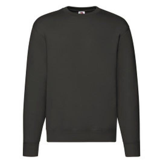 Fruit Of The Loom 62154 FOTL Mens Premium Set In Sweat - Charcoal