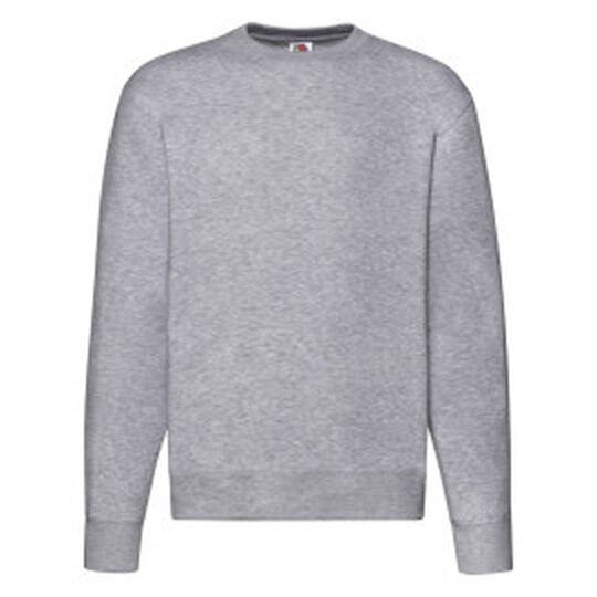 Fruit Of The Loom 62154 FOTL Mens Premium Set In Sweat - Heather Grey