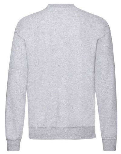 Fruit Of The Loom 62202 FOTL Mens Classic Set-In Sweat - Heather Grey