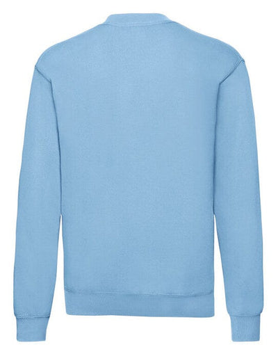 Fruit Of The Loom 62202 FOTL Mens Classic Set-In Sweat - Sky Blue