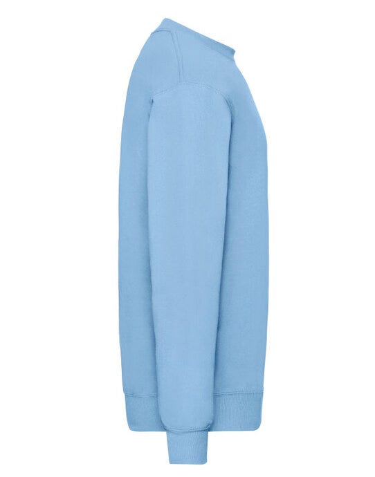 Fruit Of The Loom 62202 FOTL Mens Classic Set-In Sweat - Sky Blue