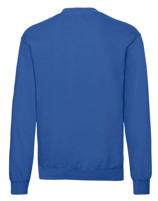 Fruit Of The Loom 62202 FOTL Mens Classic Set-In Sweat - Royal