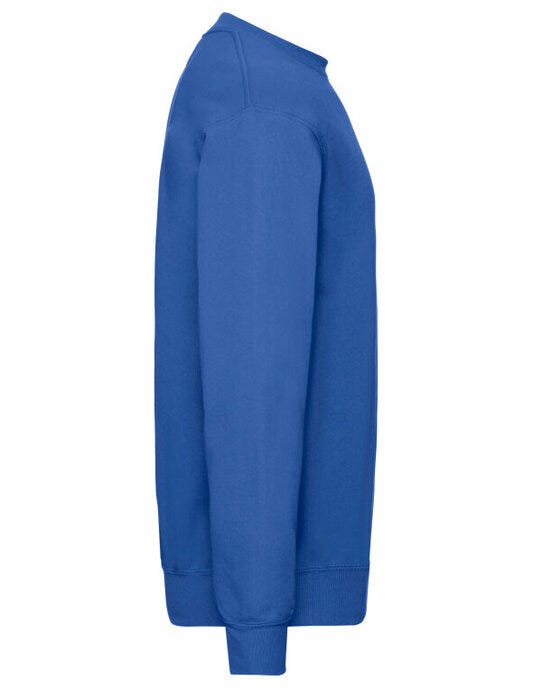 Fruit Of The Loom 62202 FOTL Mens Classic Set-In Sweat - Royal
