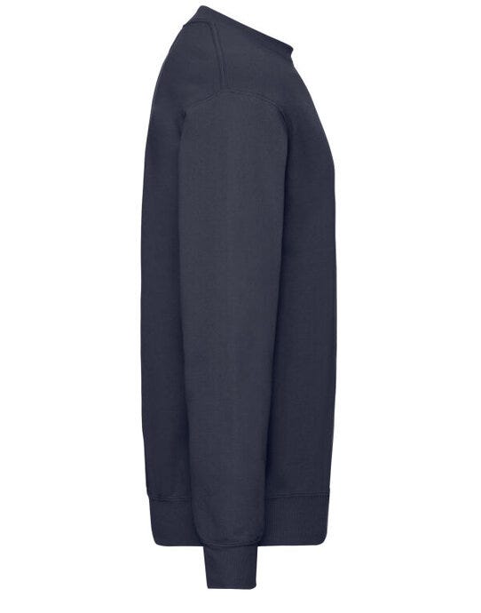 Fruit Of The Loom 62202 FOTL Mens Classic Set-In Sweat - Deep Navy