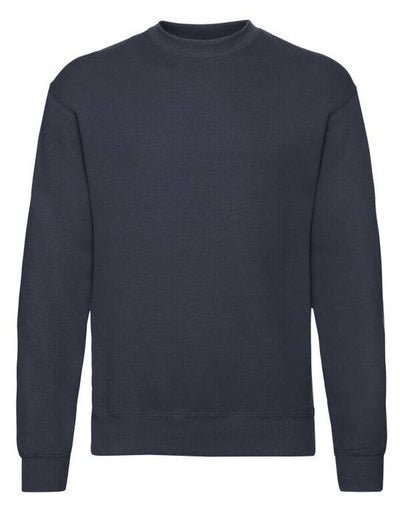 Fruit Of The Loom 62202 FOTL Mens Classic Set-In Sweat - Deep Navy