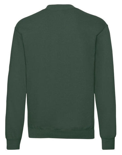 Fruit Of The Loom 62202 FOTL Mens Classic Set-In Sweat - Bottle Green