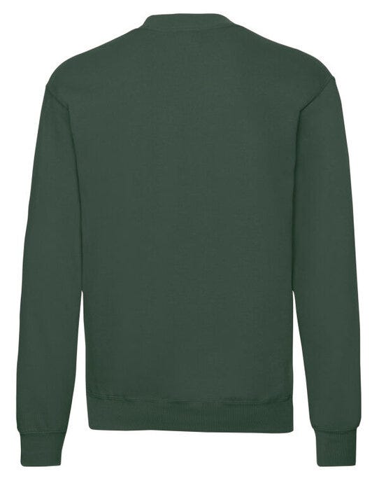 Fruit Of The Loom 62202 FOTL Mens Classic Set-In Sweat - Bottle Green