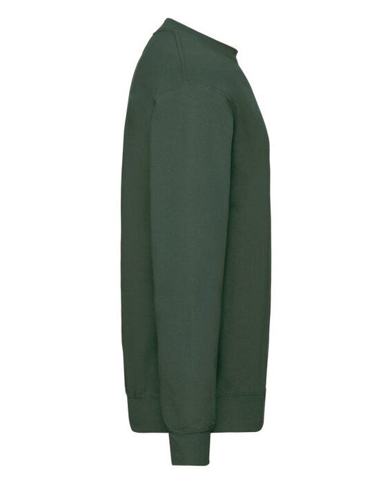 Fruit Of The Loom 62202 FOTL Mens Classic Set-In Sweat - Bottle Green