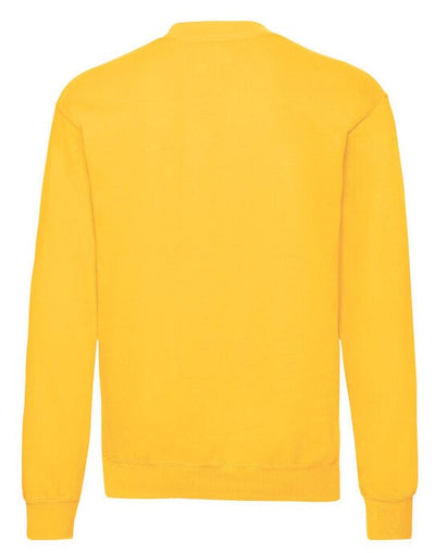 Fruit Of The Loom 62202 FOTL Mens Classic Set-In Sweat - Sun