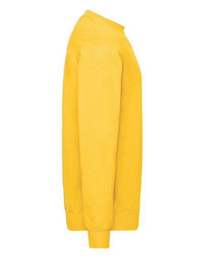 Fruit Of The Loom 62202 FOTL Mens Classic Set-In Sweat - Sun
