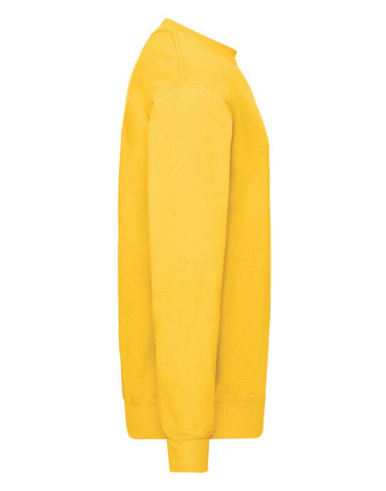Fruit Of The Loom 62202 FOTL Mens Classic Set-In Sweat - Sun