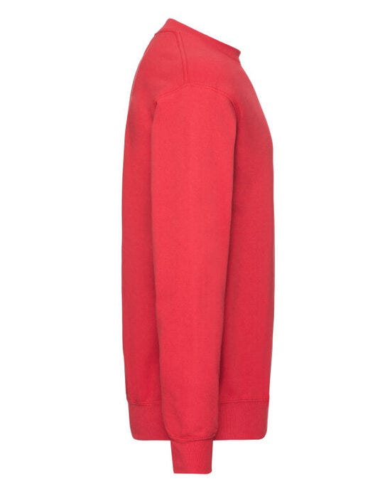 Fruit Of The Loom 62202 FOTL Mens Classic Set-In Sweat - Red