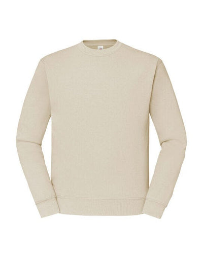 Fruit Of The Loom 62202 FOTL Mens Classic Set-In Sweat - Natural