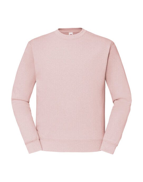 Fruit Of The Loom 62202 FOTL Mens Classic Set-In Sweat - Powder Rose