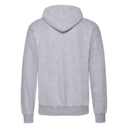 Fruit Of The Loom 62208 FOTL Mens Classic Hooded Sweat - Heather Grey