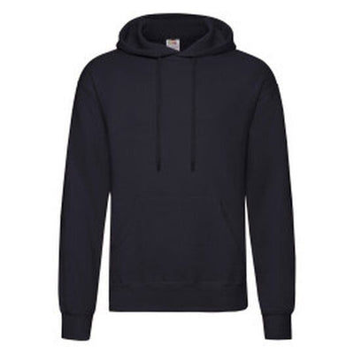 Fruit Of The Loom 62208 FOTL Mens Classic Hooded Sweat - Deep Navy
