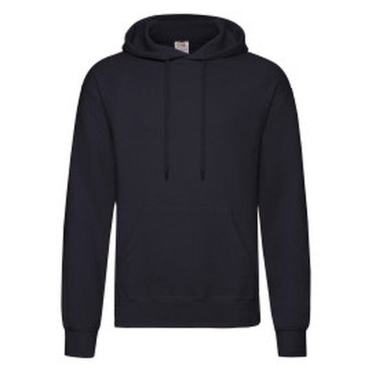 Fruit Of The Loom 62208 FOTL Mens Classic Hooded Sweat - Deep Navy