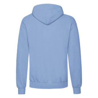 Fruit Of The Loom 62208 FOTL Mens Classic Hooded Sweat - Sky Blue