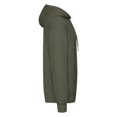 Fruit Of The Loom 62208 FOTL Mens Classic Hooded Sweat - Classic Olive