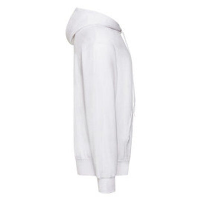 Fruit Of The Loom 62208 FOTL Mens Classic Hooded Sweat - White