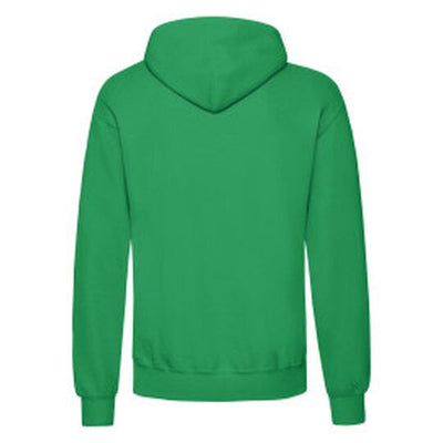 Fruit Of The Loom 62208 FOTL Mens Classic Hooded Sweat - Kelly Green