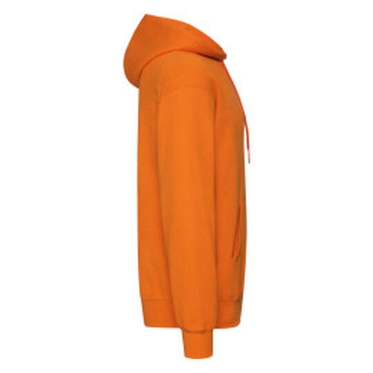 Fruit Of The Loom 62208 FOTL Mens Classic Hooded Sweat - Orange