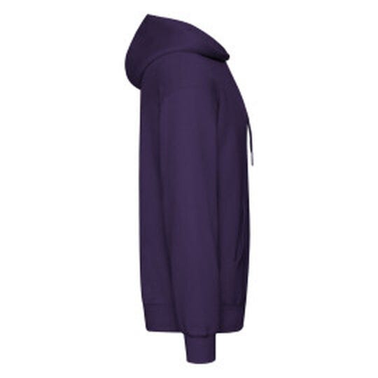 Fruit Of The Loom 62208 FOTL Mens Classic Hooded Sweat - Purple