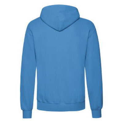Fruit Of The Loom 62208 FOTL Mens Classic Hooded Sweat - Azure Blue
