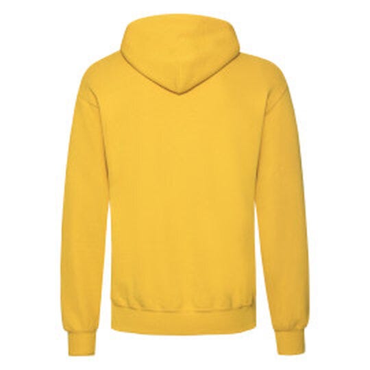 Fruit Of The Loom 62208 FOTL Mens Classic Hooded Sweat - Sun