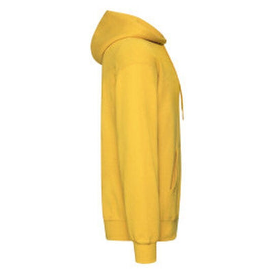 Fruit Of The Loom 62208 FOTL Mens Classic Hooded Sweat - Sun
