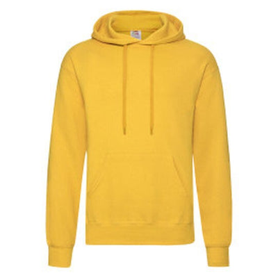 Fruit Of The Loom 62208 FOTL Mens Classic Hooded Sweat - Sun