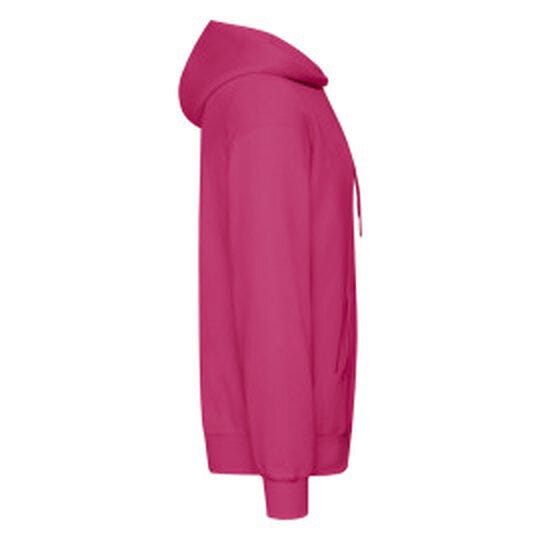 Fruit Of The Loom 62208 FOTL Mens Classic Hooded Sweat - Fuchsia