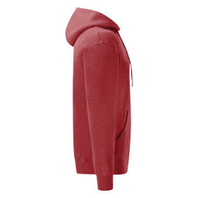 Fruit Of The Loom 62208 FOTL Mens Classic Hooded Sweat - Vintage Heather Red