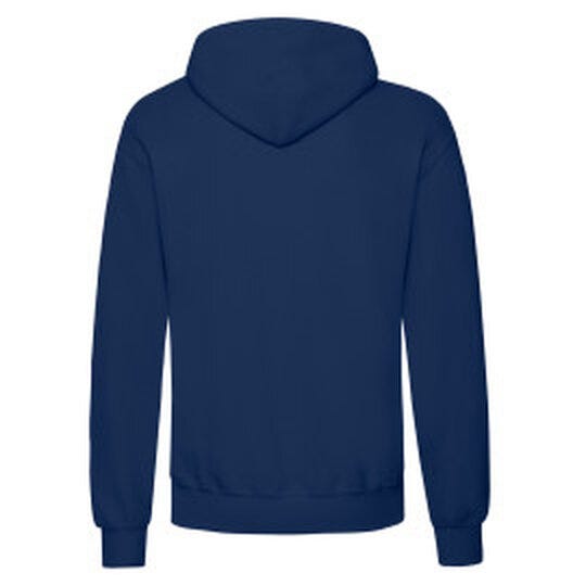 Fruit Of The Loom 62208 FOTL Mens Classic Hooded Sweat - Navy Blue