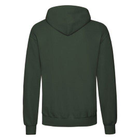 Fruit Of The Loom 62208 FOTL Mens Classic Hooded Sweat - Bottle Green