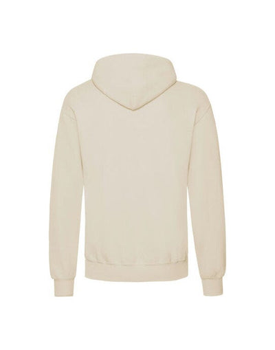 Fruit Of The Loom 62208 FOTL Mens Classic Hooded Sweat - Natural