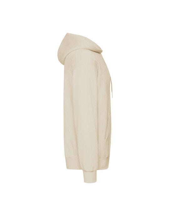 Fruit Of The Loom 62208 FOTL Mens Classic Hooded Sweat - Natural