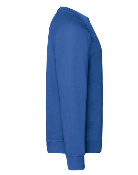 Fruit Of The Loom 62216 FOTL Mens Classic Raglan Sweat - Royal