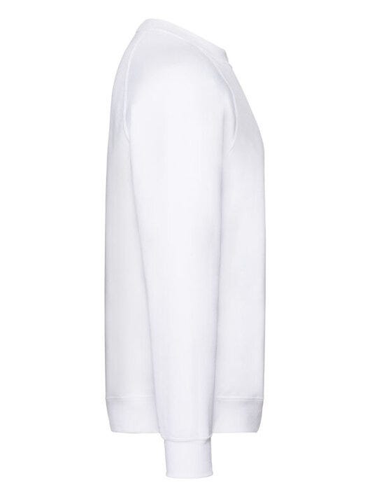 Fruit Of The Loom 62216 FOTL Mens Classic Raglan Sweat - White