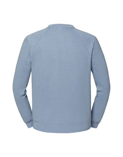 Fruit Of The Loom 62216 FOTL Mens Classic Raglan Sweat - Mineral Blue