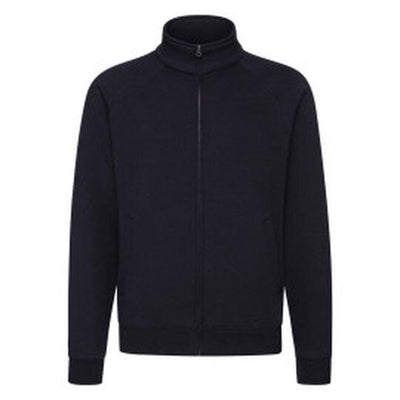 Fruit Of The Loom 62228 FOTL Mens Premium Sweat Jacket - Deep Navy