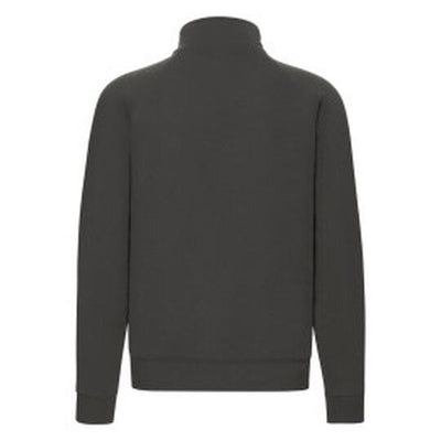Fruit Of The Loom 62228 FOTL Mens Premium Sweat Jacket - Light Graphite
