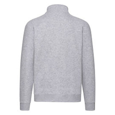 Fruit Of The Loom 62228 FOTL Mens Premium Sweat Jacket - Heather Grey