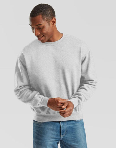 Fruit Of The Loom 62276 FOTL Supercotton Sweat - Athletic Heather