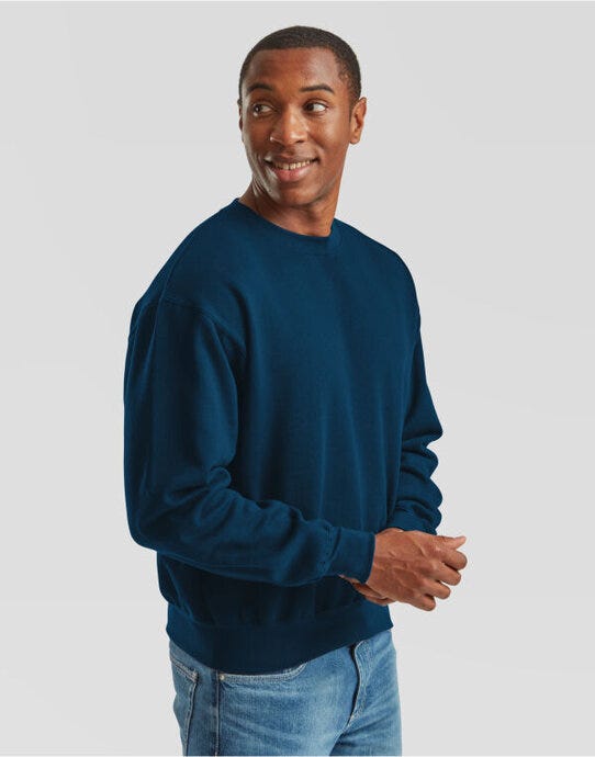 Fruit Of The Loom 62276 FOTL Supercotton Sweat - Mountain Blue
