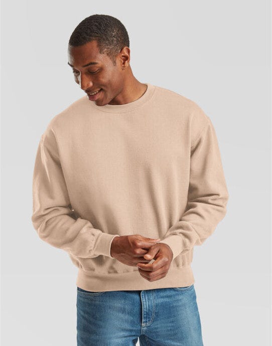 Fruit Of The Loom 62276 FOTL Supercotton Sweat - Desert Sand
